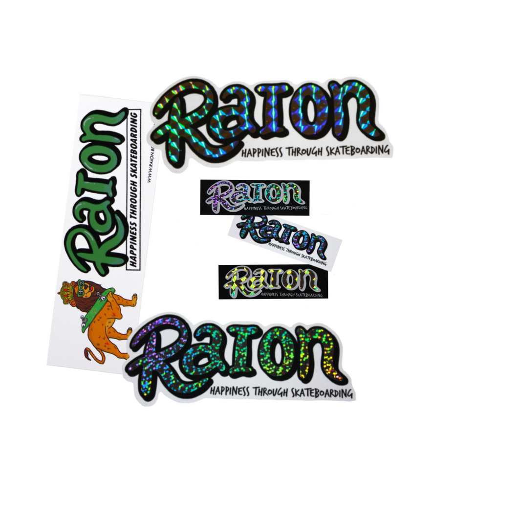 RAION 'Magic' stickers (6 stuks)