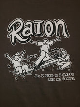 Charger l&#39;image dans la galerie, RAION &#39;Slappy &amp; homies&#39; T-shirt (Brown)
