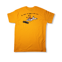 Afbeelding in Gallery-weergave laden, RAION &#39;To Fall In Love&#39; T-shirt (Ocher yellow)
