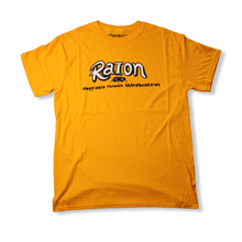 Afbeelding in Gallery-weergave laden, RAION &#39;Shitpencil Logo&#39; T-shirt (Ocher Yellow)
